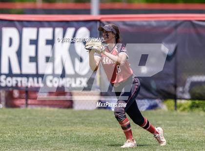 Thumbnail 1 in Haralson County vs Cherokee (GHSA Slow-Pitch State Championship) photogallery.