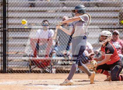 Thumbnail 3 in Haralson County vs Cherokee (GHSA Slow-Pitch State Championship) photogallery.