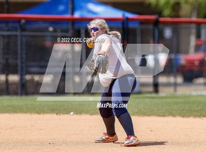Thumbnail 2 in Haralson County vs Cherokee (GHSA Slow-Pitch State Championship) photogallery.