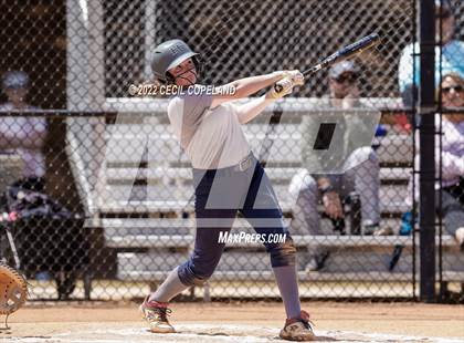 Thumbnail 2 in Haralson County vs Cherokee (GHSA Slow-Pitch State Championship) photogallery.