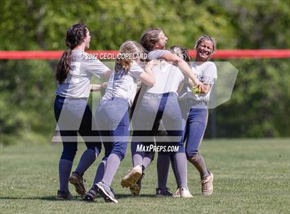Thumbnail 3 in Haralson County vs Cherokee (GHSA Slow-Pitch State Championship) photogallery.