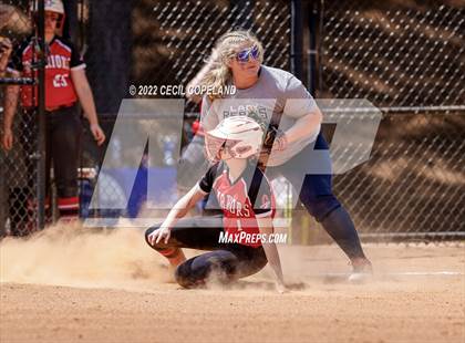 Thumbnail 3 in Haralson County vs Cherokee (GHSA Slow-Pitch State Championship) photogallery.