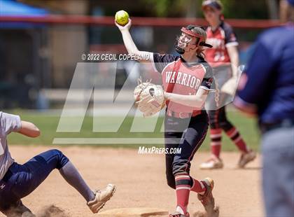 Thumbnail 1 in Haralson County vs Cherokee (GHSA Slow-Pitch State Championship) photogallery.