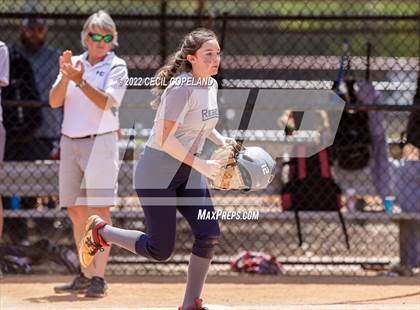 Thumbnail 2 in Haralson County vs Cherokee (GHSA Slow-Pitch State Championship) photogallery.