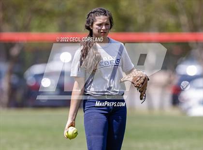 Thumbnail 2 in Haralson County vs Cherokee (GHSA Slow-Pitch State Championship) photogallery.