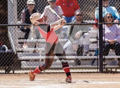 Thumbnail 3 in Haralson County vs Cherokee (GHSA Slow-Pitch State Championship) photogallery.