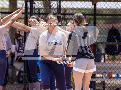 Thumbnail 1 in Haralson County vs Cherokee (GHSA Slow-Pitch State Championship) photogallery.