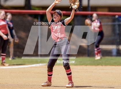 Thumbnail 1 in Haralson County vs Cherokee (GHSA Slow-Pitch State Championship) photogallery.