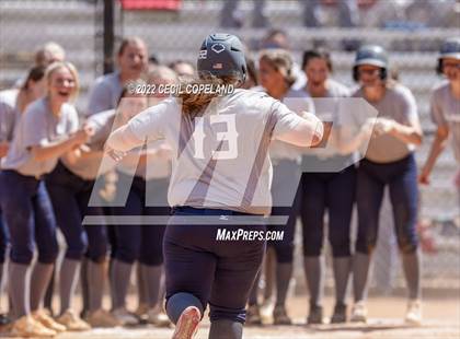Thumbnail 3 in Haralson County vs Cherokee (GHSA Slow-Pitch State Championship) photogallery.