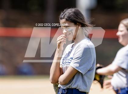 Thumbnail 1 in Haralson County vs Cherokee (GHSA Slow-Pitch State Championship) photogallery.