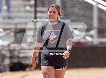 Thumbnail 3 in Haralson County vs Cherokee (GHSA Slow-Pitch State Championship) photogallery.