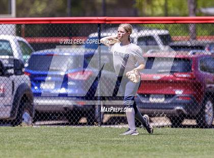 Thumbnail 2 in Haralson County vs Cherokee (GHSA Slow-Pitch State Championship) photogallery.