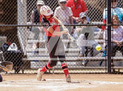 Thumbnail 1 in Haralson County vs Cherokee (GHSA Slow-Pitch State Championship) photogallery.