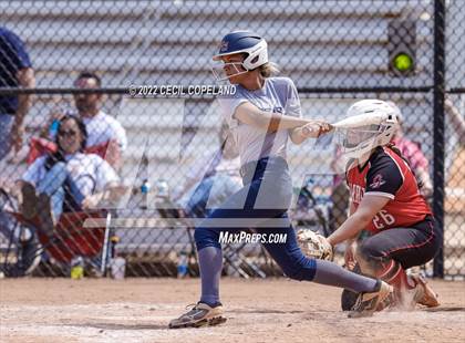 Thumbnail 1 in Haralson County vs Cherokee (GHSA Slow-Pitch State Championship) photogallery.