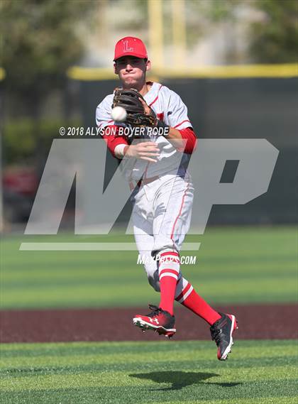 Thumbnail 2 in Orange Lutheran vs. Simi Valley (The Boras Classic) photogallery.