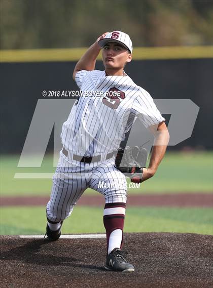 Thumbnail 3 in Orange Lutheran vs. Simi Valley (The Boras Classic) photogallery.