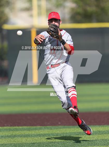 Thumbnail 1 in Orange Lutheran vs. Simi Valley (The Boras Classic) photogallery.