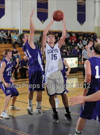 Thumbnail 2 in Boyceville vs. Clayton (Clayton Holiday Tournament) photogallery.