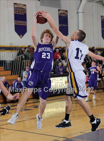 Thumbnail 1 in Boyceville vs. Clayton (Clayton Holiday Tournament) photogallery.