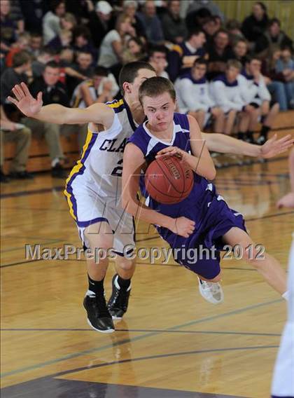 Thumbnail 2 in Boyceville vs. Clayton (Clayton Holiday Tournament) photogallery.