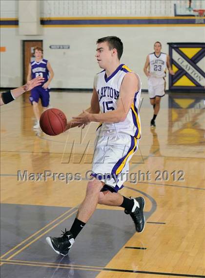 Thumbnail 1 in Boyceville vs. Clayton (Clayton Holiday Tournament) photogallery.