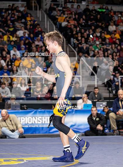 Thumbnail 1 in NYSPHSAA  D2 Wrestling Finals (99lbs to 138lbs) photogallery.