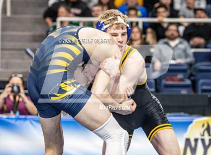 Thumbnail 1 in NYSPHSAA  D2 Wrestling Finals (99lbs to 138lbs) photogallery.