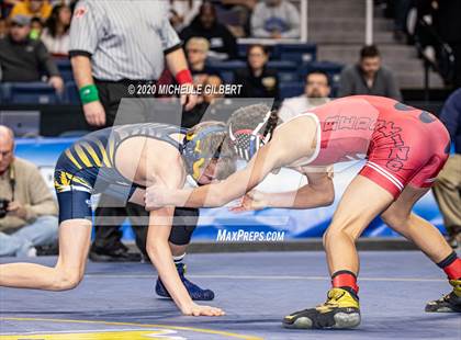 Thumbnail 1 in NYSPHSAA  D2 Wrestling Finals (99lbs to 138lbs) photogallery.
