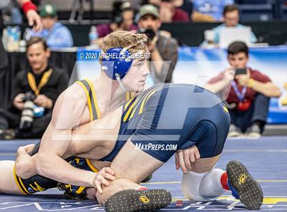 Thumbnail 3 in NYSPHSAA  D2 Wrestling Finals (99lbs to 138lbs) photogallery.