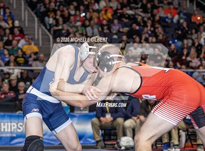 Thumbnail 1 in NYSPHSAA  D2 Wrestling Finals (99lbs to 138lbs) photogallery.