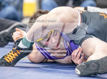 Thumbnail 2 in NYSPHSAA  D2 Wrestling Finals (99lbs to 138lbs) photogallery.