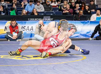 Thumbnail 2 in NYSPHSAA  D2 Wrestling Finals (99lbs to 138lbs) photogallery.