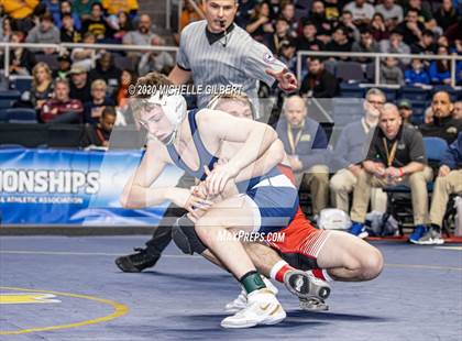 Thumbnail 2 in NYSPHSAA  D2 Wrestling Finals (99lbs to 138lbs) photogallery.