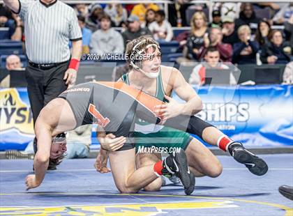 Thumbnail 2 in NYSPHSAA  D2 Wrestling Finals (99lbs to 138lbs) photogallery.