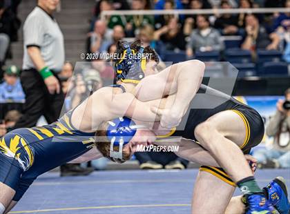 Thumbnail 2 in NYSPHSAA  D2 Wrestling Finals (99lbs to 138lbs) photogallery.