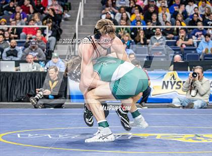 Thumbnail 2 in NYSPHSAA  D2 Wrestling Finals (99lbs to 138lbs) photogallery.