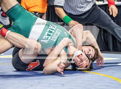 Thumbnail 1 in NYSPHSAA  D2 Wrestling Finals (99lbs to 138lbs) photogallery.