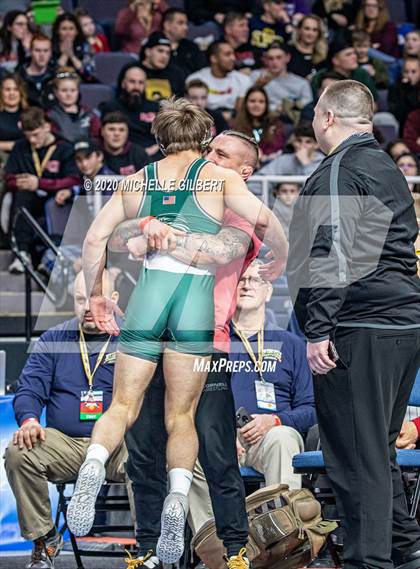 Thumbnail 3 in NYSPHSAA  D2 Wrestling Finals (99lbs to 138lbs) photogallery.