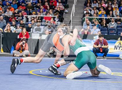 Thumbnail 1 in NYSPHSAA  D2 Wrestling Finals (99lbs to 138lbs) photogallery.
