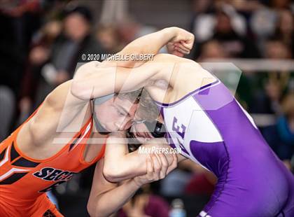 Thumbnail 2 in NYSPHSAA  D2 Wrestling Finals (99lbs to 138lbs) photogallery.