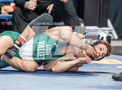 Thumbnail 2 in NYSPHSAA  D2 Wrestling Finals (99lbs to 138lbs) photogallery.