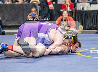 Thumbnail 3 in NYSPHSAA  D2 Wrestling Finals (99lbs to 138lbs) photogallery.