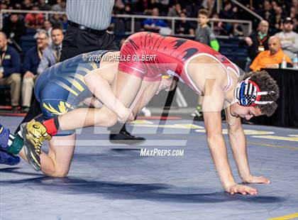 Thumbnail 1 in NYSPHSAA  D2 Wrestling Finals (99lbs to 138lbs) photogallery.