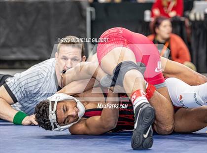 Thumbnail 2 in NYSPHSAA  D2 Wrestling Finals (99lbs to 138lbs) photogallery.