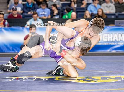 Thumbnail 1 in NYSPHSAA  D2 Wrestling Finals (99lbs to 138lbs) photogallery.