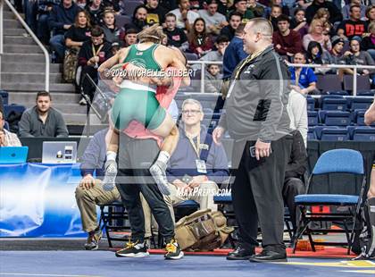Thumbnail 2 in NYSPHSAA  D2 Wrestling Finals (99lbs to 138lbs) photogallery.