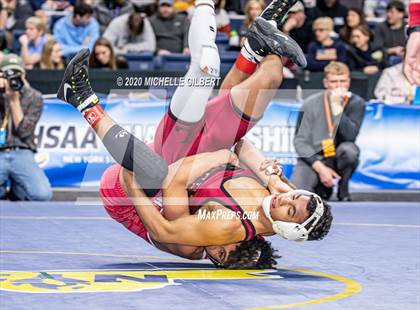 Thumbnail 1 in NYSPHSAA  D2 Wrestling Finals (99lbs to 138lbs) photogallery.