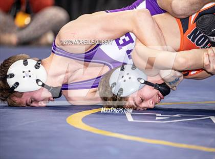 Thumbnail 1 in NYSPHSAA  D2 Wrestling Finals (99lbs to 138lbs) photogallery.
