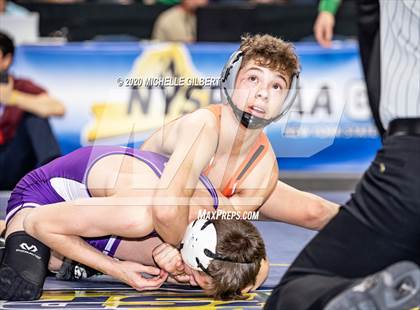 Thumbnail 2 in NYSPHSAA  D2 Wrestling Finals (99lbs to 138lbs) photogallery.