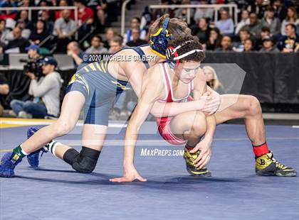 Thumbnail 3 in NYSPHSAA  D2 Wrestling Finals (99lbs to 138lbs) photogallery.